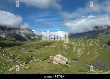 Cirque de Troumouse Stockfoto