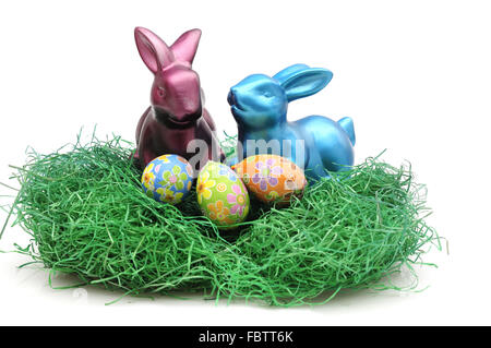 Oster-bunnys Stockfoto