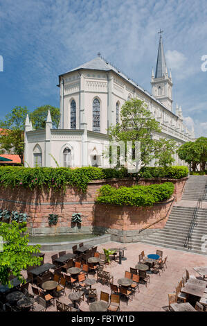 CHIJMES, Kloster des Heiligen Jesuskind komplexes, Singapur Stockfoto