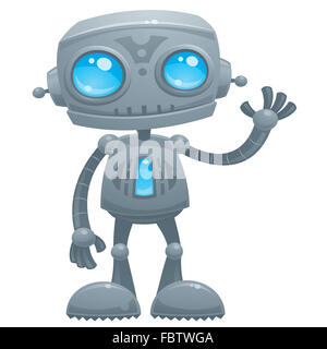 Winken Roboter Stockfoto