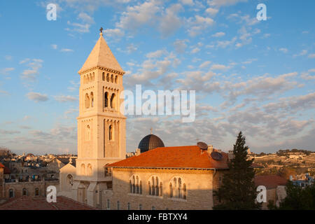 Die Erlöserkirche in Jerusalem Stockfoto