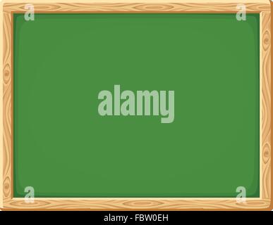 Grünen Tafel. Vektor-Illustration. Stock Vektor