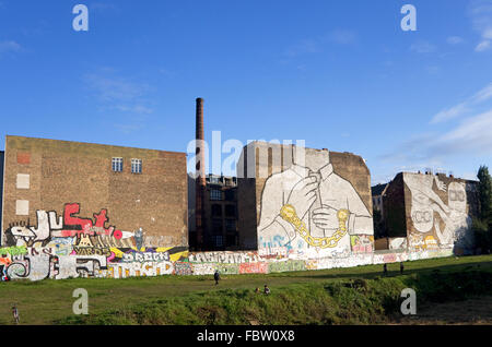 Cuvrystra├ƒe Berlin-kreuzberg Stockfoto