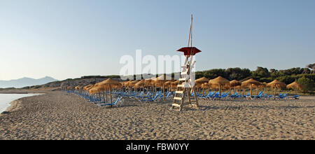 Strand in Can Picafort Stockfoto