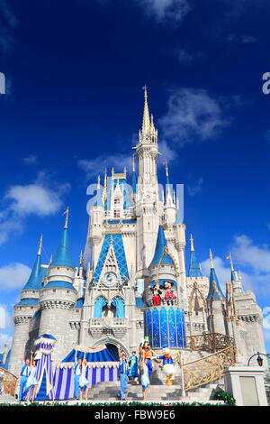 Cinderella Schloss, Magic Kingdom, Disney Stockfoto