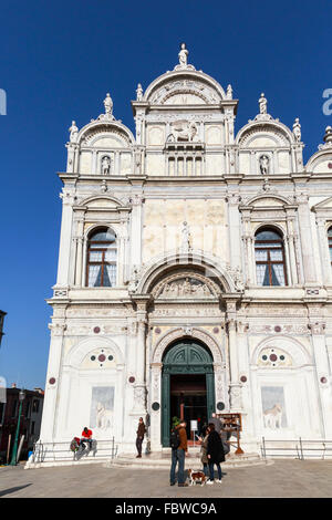 Scuola Grande di San Marco, Venedig, Italien Stockfoto