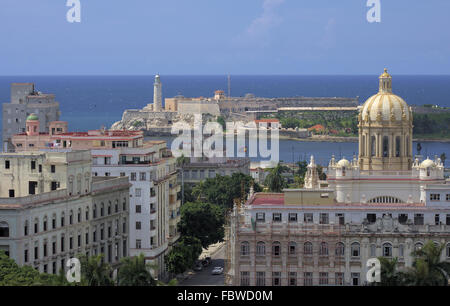 Ansicht in Havanna, Kuba Stockfoto