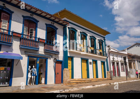 Casa da Intendência, Casa da Cultura, Mariana, Minas Gerais, Brasilien Stockfoto