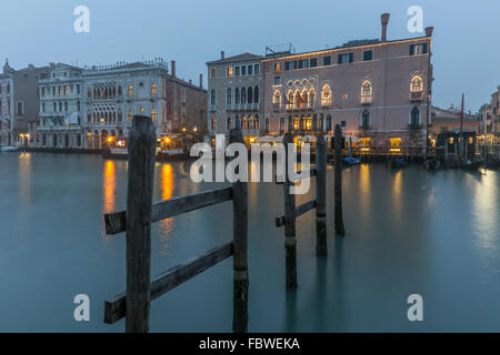 Ca'd ' Oro und Canal Grande, Venedig, Italien Stockfoto