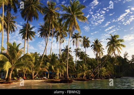 Sonnenaufgang auf der Insel Koh Kood, Thailand Stockfoto