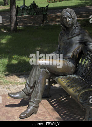 Parque John Lennon in Havanna Stockfoto