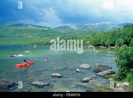 Lago de Sanabria Nature Reserve, Provinz Zamora, Kastilien-León, Spanien. Stockfoto