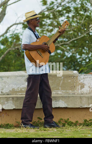 Kubanische Musiker in Loma De La Cruz Stockfoto