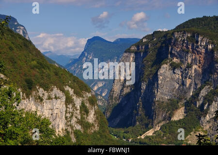 Suganertal Im Trentino - Valsugana Tal im Trentino Stockfoto