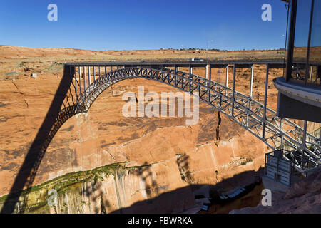 Brücke über Glen Canyon Stockfoto