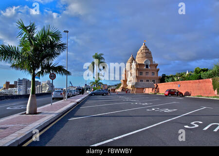 Rue de Tenerife Stadt. Spanien Stockfoto