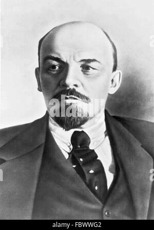 Vladimir Lenin (Vladimir Ilyich Ulyanov), Vorsitzender des Rates der Volkskommissare der russischen SFSR und anschließend Premier von der sowjetischen Union, c.1920 Stockfoto