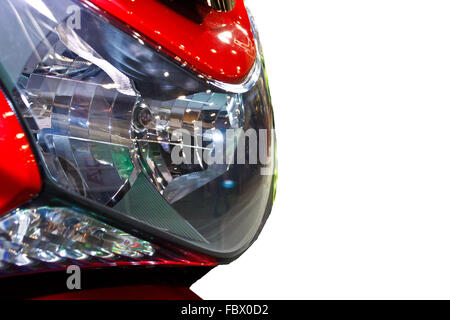 Motorrad-Lampe Stockfoto