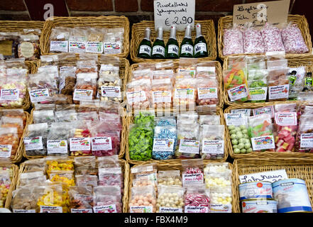 Kiosk mit Süßigkeiten von Hamburg Stockfoto