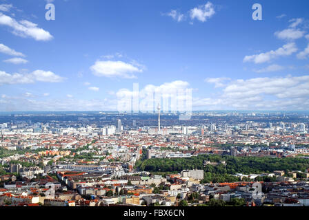 Berlin - Luftbild Stockfoto