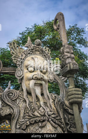 Chinesische Stein Statue im Wat Pho, Bangkok, Thailand Chinesisch Stein Statue im Wat Pho, Bangkok, Thailand Stockfoto