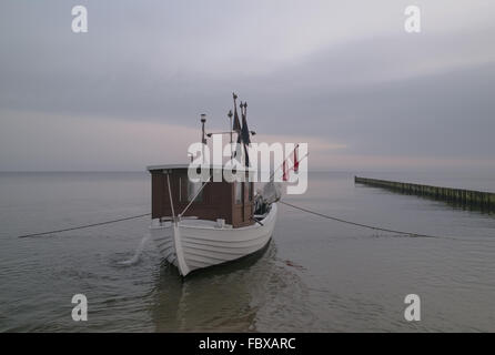 Insel Usedom - Fischkutter Stockfoto