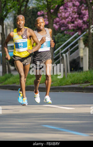 Düsseldorf Marathon 2013 Stockfoto