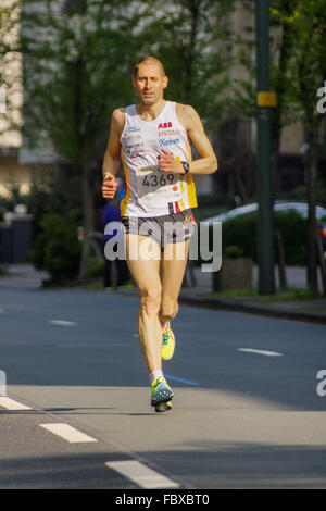 Düsseldorf Marathon 2013 Stockfoto