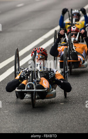 Düsseldorf Marathon 2013 Stockfoto