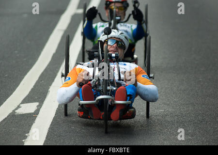 Düsseldorf Marathon 2013 Stockfoto