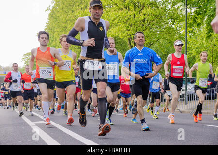 Düsseldorf Marathon 2013 Stockfoto