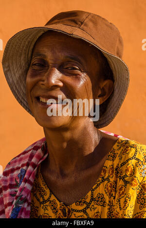 Porträt auf der Straße, Fianarantsoa, Madagaskar Stockfoto