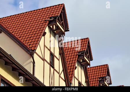 Fischerdorf - ethnographische, Handel und Handwerk Center. Kaliningrad (vor 1946 Königsberg), Russland Stockfoto
