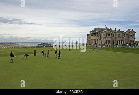 St. Andrews, Heimat des Golfsports Stockfoto