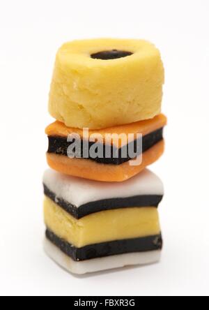 Dachshunde Liquorice allsorts Stockfoto