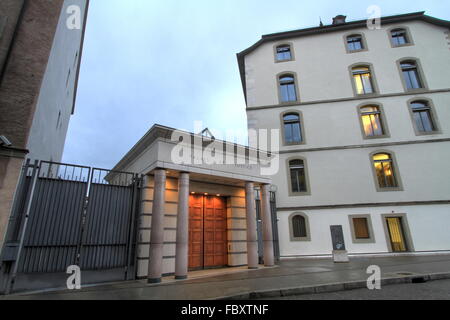 Gericht in Genf, Schweiz Stockfoto
