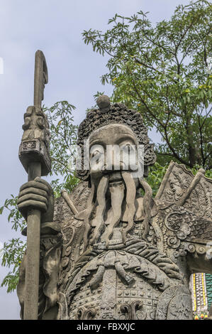 Chinesische Stein Statue im Wat Pho, Bangkok, Thailand Chinesisch Stein Statue im Wat Pho, Bangkok, Thailand Stockfoto