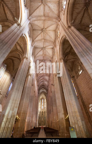 Das Kloster von Batalha (Portugiesisch: Mosteiro da Batalha), buchstäblich das Kloster der Schlacht Stockfoto