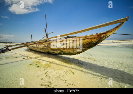 Zanzibar Strand Tansania Stockfoto