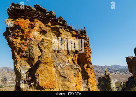 Der Isalo Nationalpark, Madagaskar Stockfoto