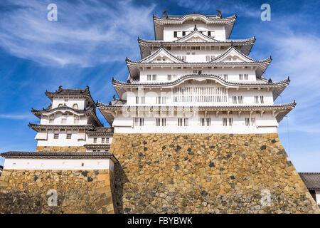 Burg Himeji, Japan. Stockfoto