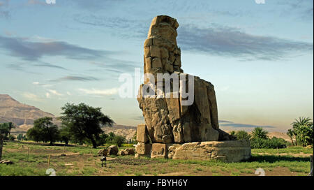 Memnon-Kolosse in luxor Stockfoto