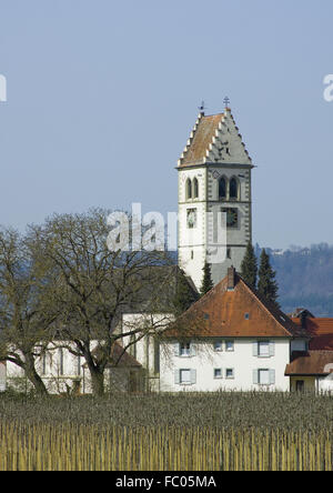 St. Martin Kirche Frickingen Stockfoto