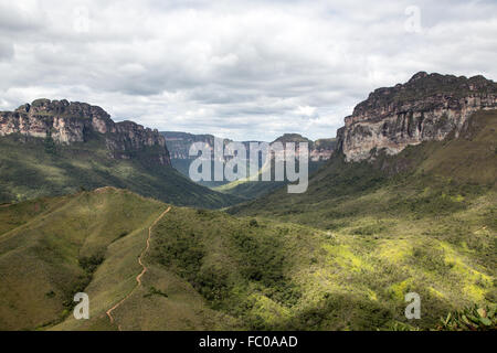 Chapada Diamantina National Parc/Vale Do Pati Stockfoto