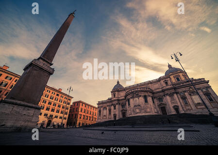 Rom: Basilica di Santa Maria Maggiore Stockfoto