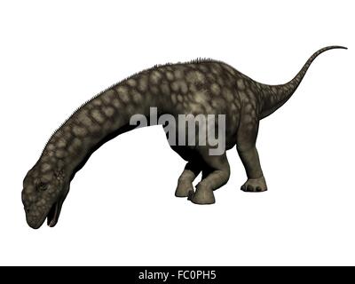 Argentinosaurus Dinosaurier - 3d render Stockfoto