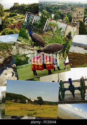 Urlaubsfotos aus Großbritannien Stockfoto