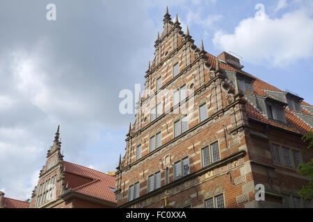 Hausfassade in bremen Stockfoto