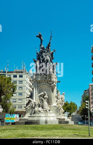 Romantische Straße Lissabon Stockfoto