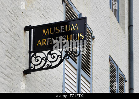 Arentshuis Museum, Brügge, Belgien Stockfoto